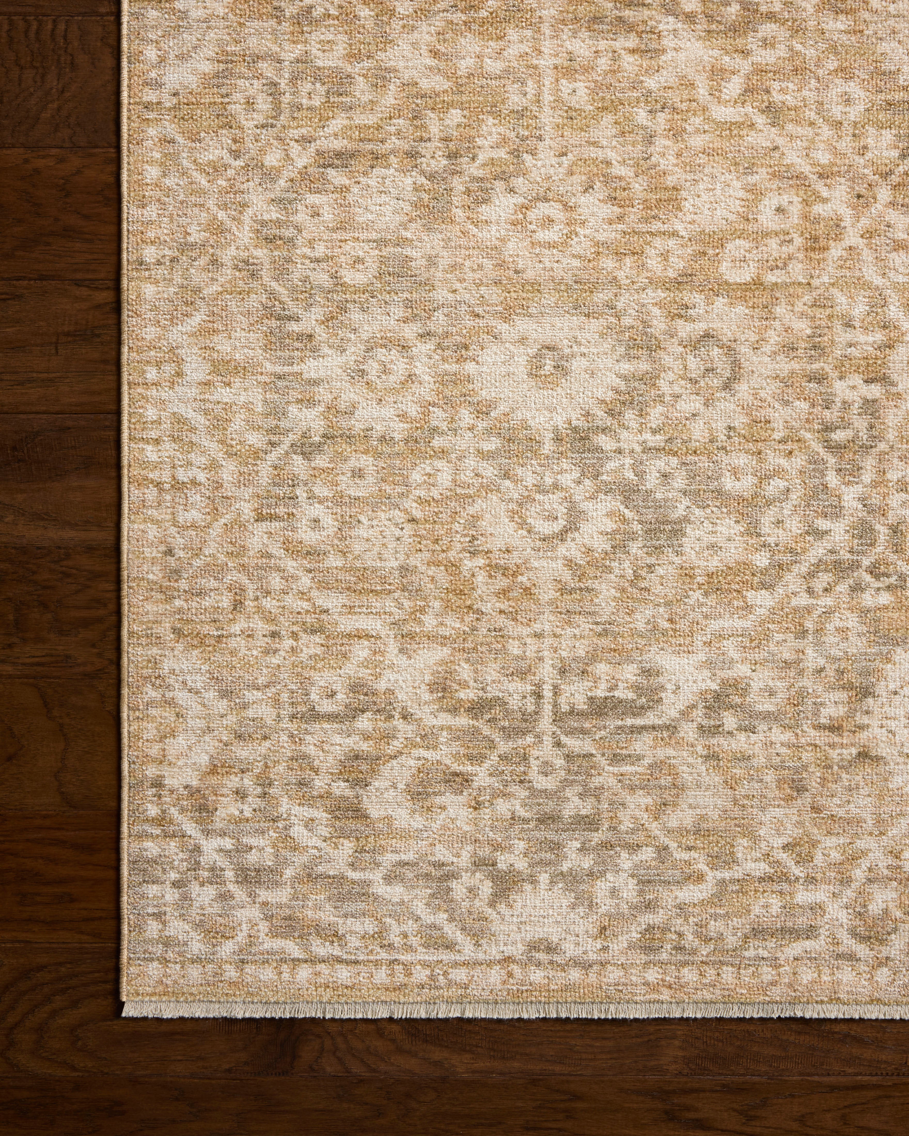 Loloi Elora Gold Natural Rug RUGS - synthetic Loloi