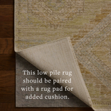 Loloi Elora Pistachio / Clay Rug RUGS - synthetic Loloi 18" x 18"