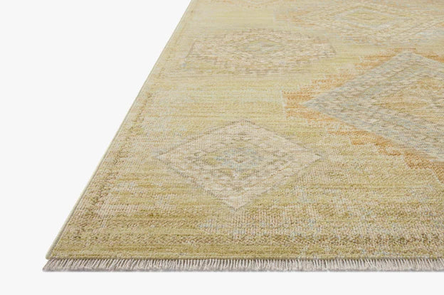 Loloi Elora Pistachio / Clay Rug RUGS - synthetic Loloi