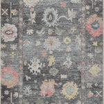 Loloi Elysium Charcoal / Multi Rug RUGS - synthetic Loloi