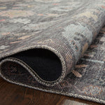 Loloi Elysium Charcoal / Multi Rug RUGS - synthetic Loloi