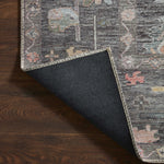 Loloi Elysium Charcoal / Multi Rug RUGS - synthetic Loloi
