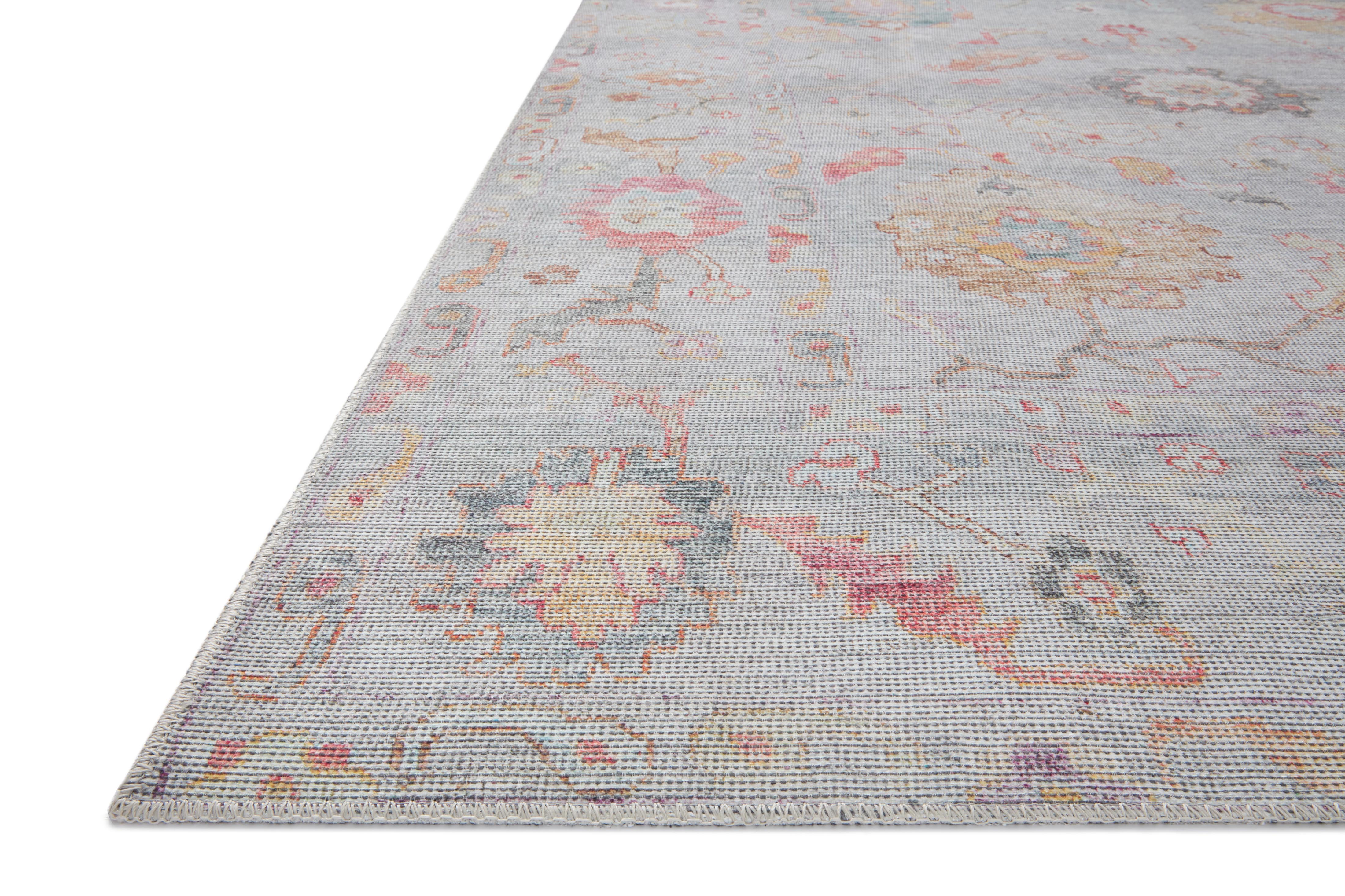 Loloi Elysium Silver / Multi Rug RUGS - synthetic Loloi