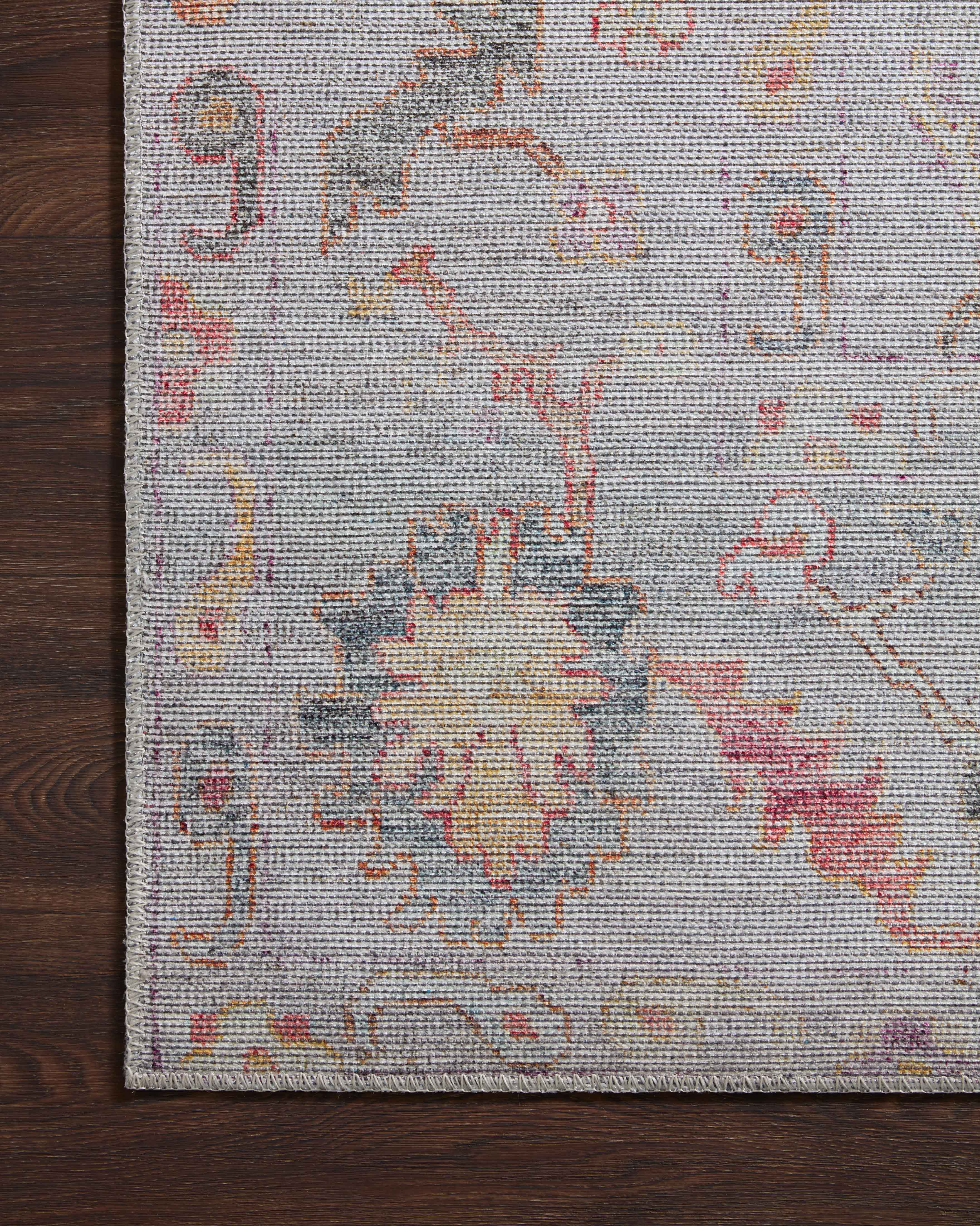 Loloi Elysium Silver / Multi Rug RUGS - synthetic Loloi