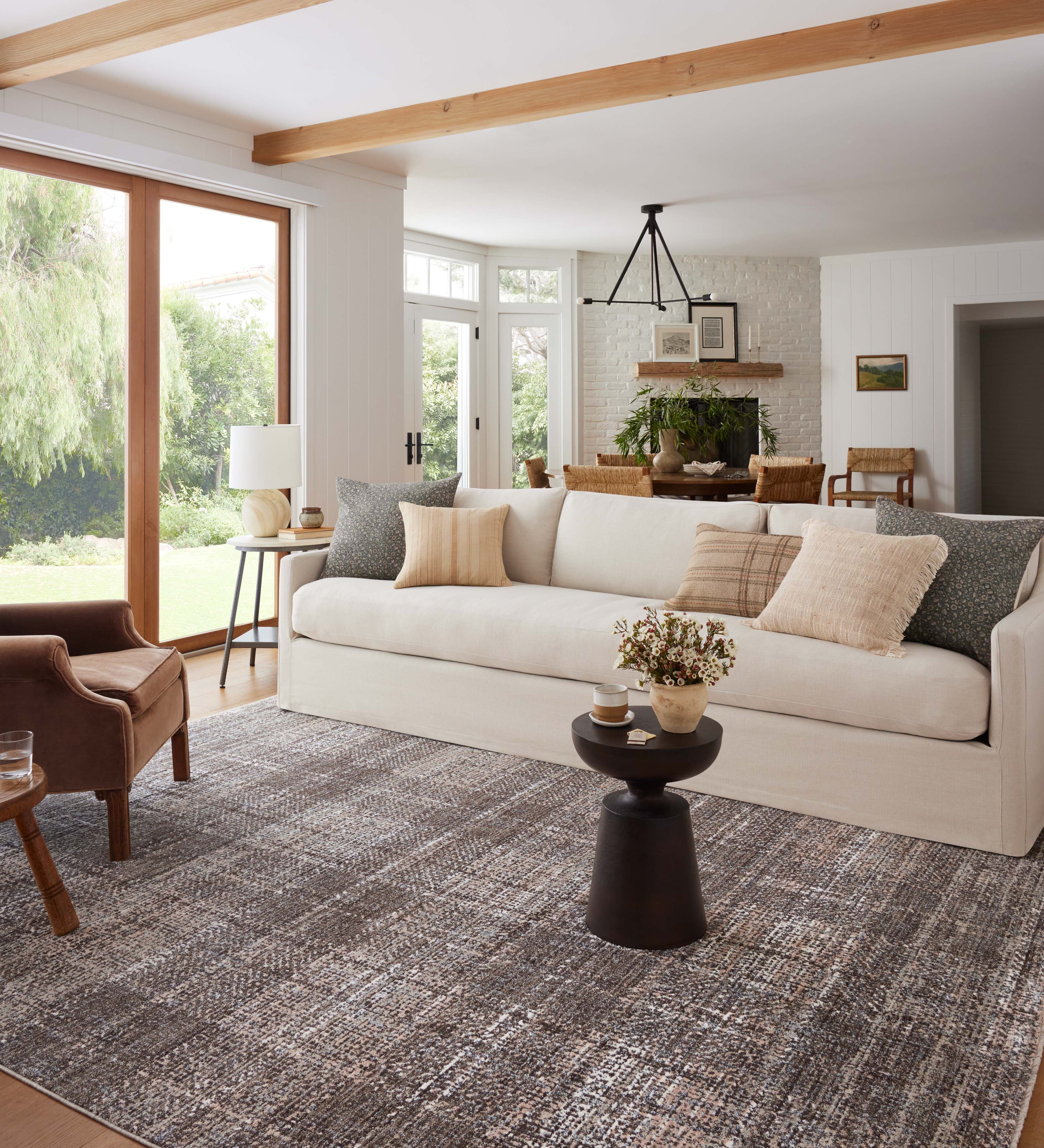 Angela Rose x Loloi Ember Graphite / Multi Rug