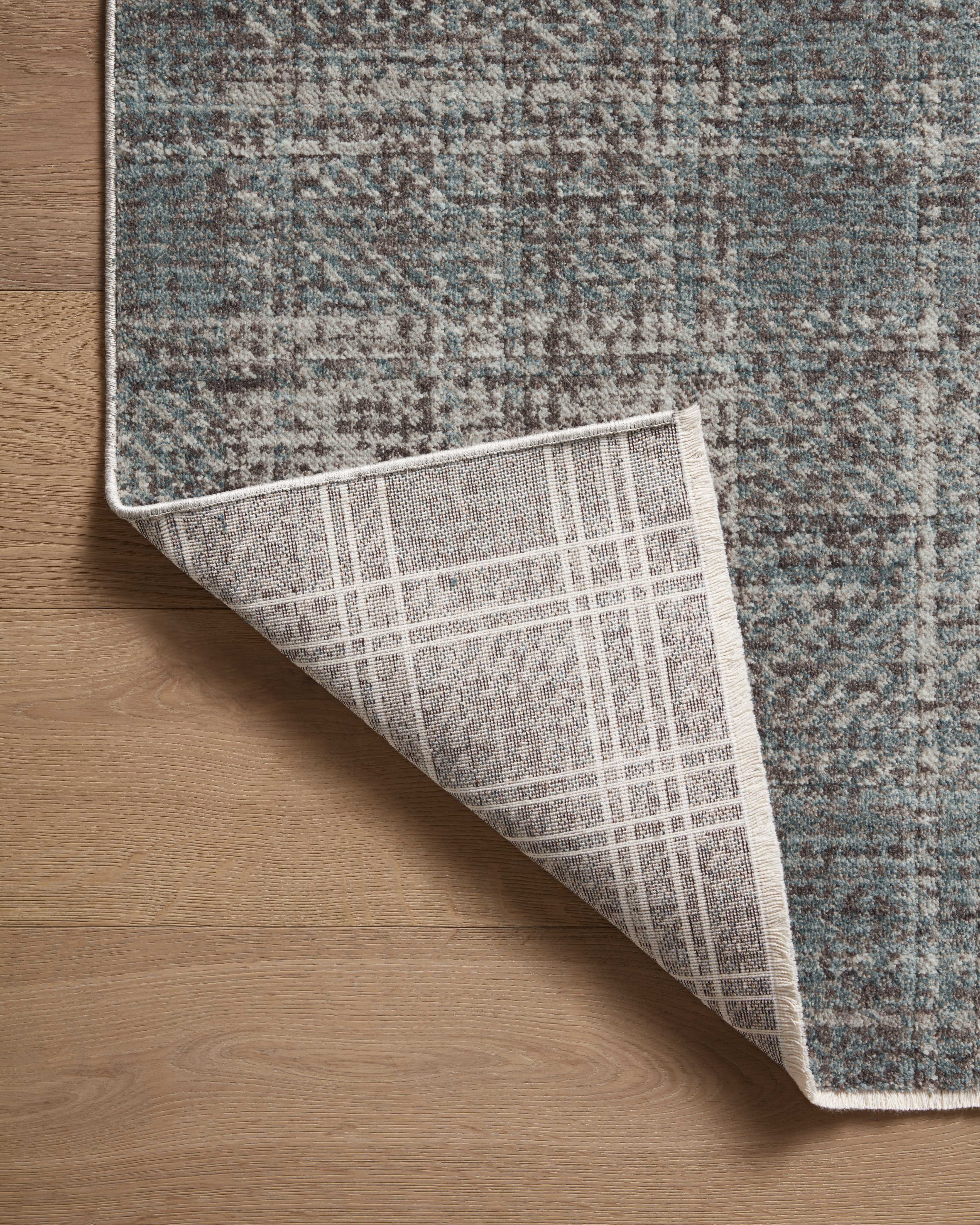 Angela Rose x Loloi Ember Denim / Charcoal Rug 0-RUGS-patterned Loloi