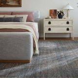 OVERSTOCK RUG - Loloi Ember Denim / Charcoal Rug - 3'6" x 5'6"