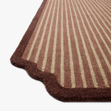 Chris Loves Julia x Loloi Emmeline Berry / Linen Rug - Rug & Weave