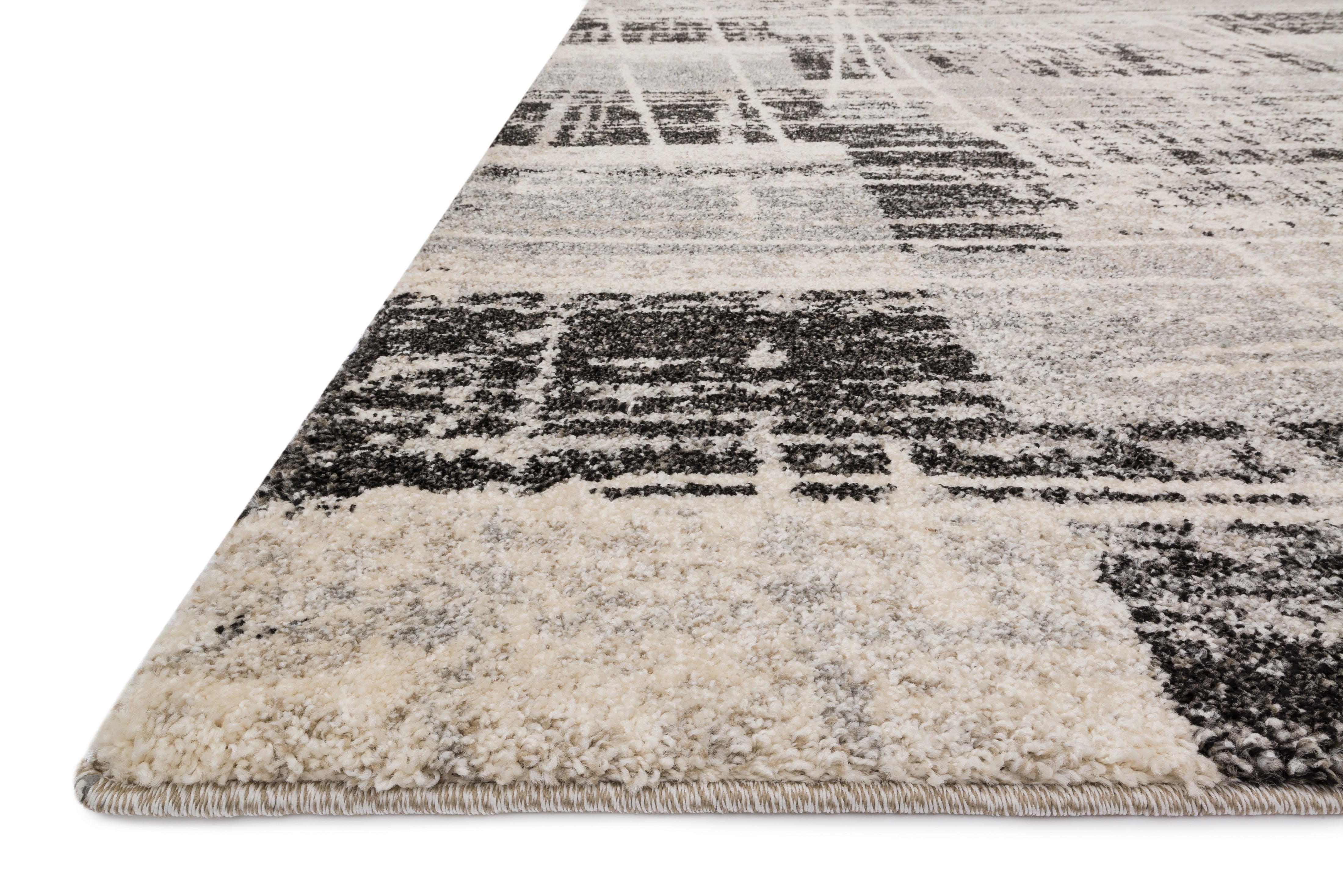Loloi Emory Grey / Multi Rug RUGS - synthetic Loloi