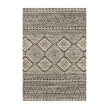 Loloi Emory Graphite / Ivory Rug RUGS - synthetic Loloi 3'10" x 5'7"