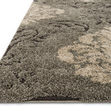 Loloi Enchant Smoke / Beige Square Rug RUGS - synthetic Loloi