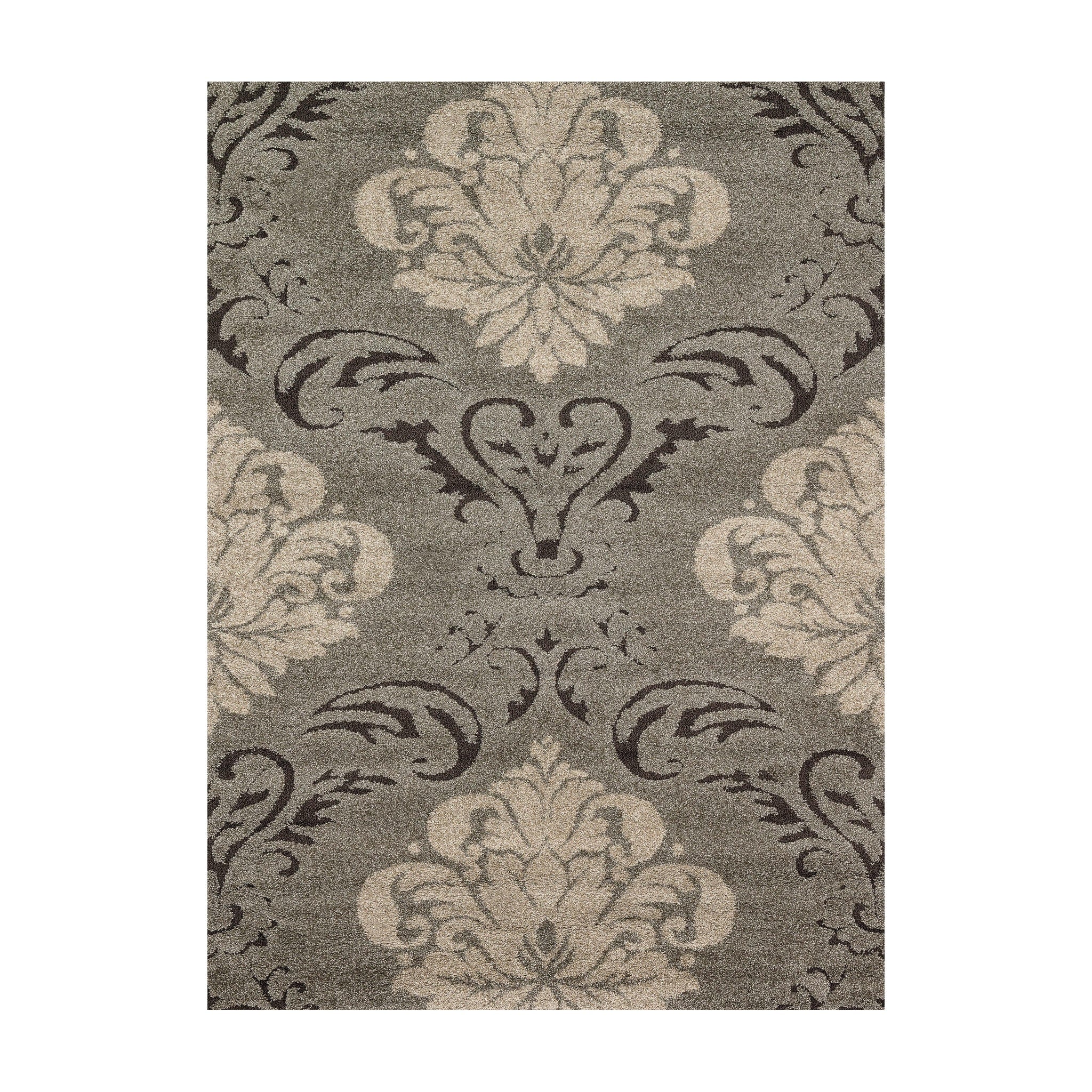 Loloi Enchant Smoke / Beige Square Rug RUGS - synthetic Loloi 7'7" x 7'7" Square