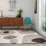 Loloi Enchant Ivory / Multi Rug RUGS - synthetic Loloi