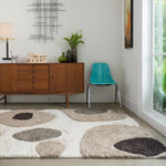 Loloi Enchant Ivory / Multi Square Rug RUGS - synthetic Loloi