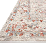 Loloi Estelle Ivory / Rust Rug RUGS - synthetic Loloi