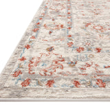 Loloi Estelle Ivory / Rust Rug RUGS - synthetic Loloi