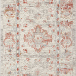 Loloi Estelle Ivory / Rust Rug RUGS - synthetic Loloi