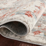 Loloi Estelle Ivory / Rust Rug RUGS - synthetic Loloi