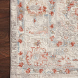 Loloi Estelle Ivory / Rust Rug RUGS - synthetic Loloi