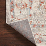 Loloi Estelle Ivory / Rust Rug RUGS - synthetic Loloi