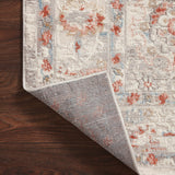 Loloi Estelle Ivory / Rust Rug RUGS - synthetic Loloi
