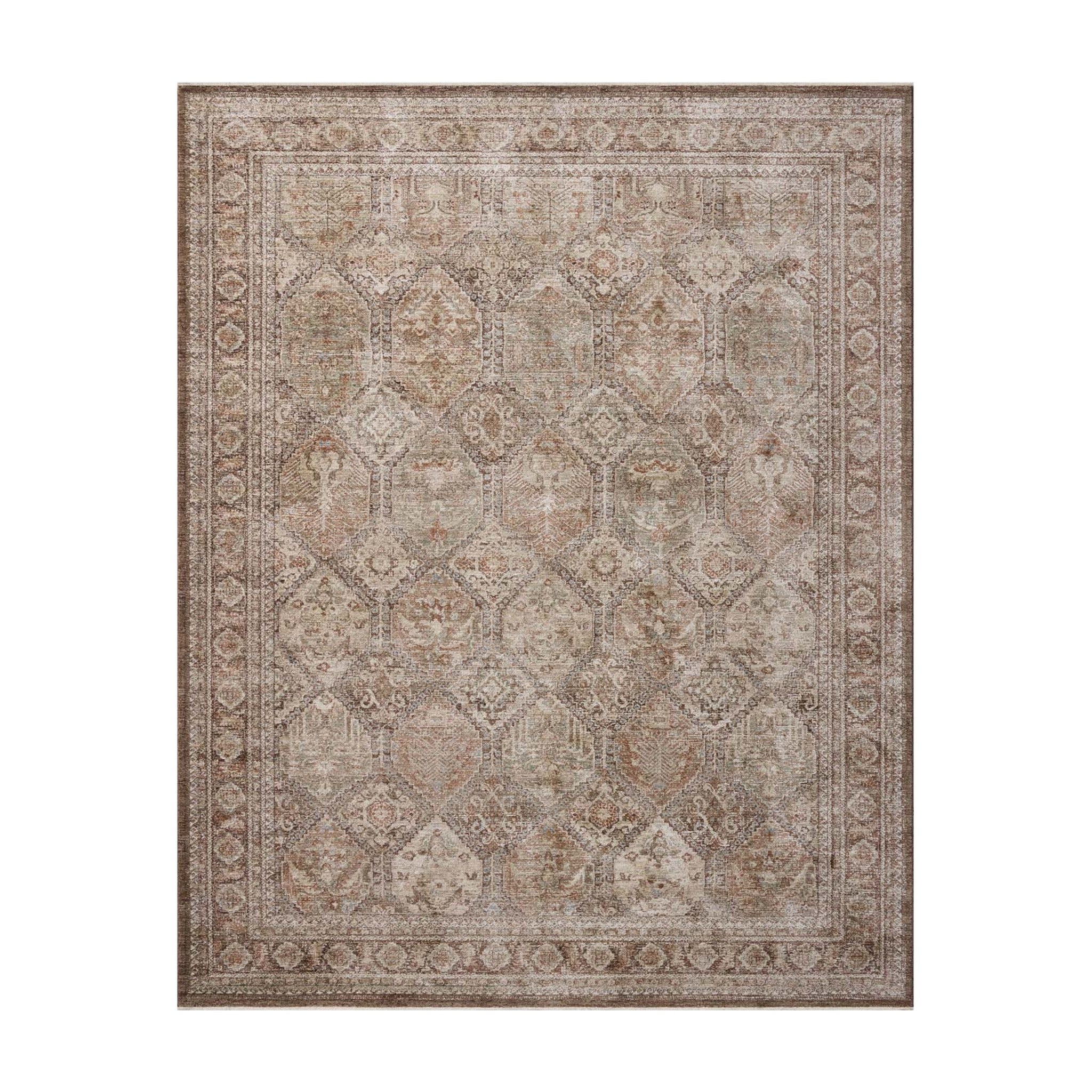 Amber Lewis x Loloi Ethel Mocha / Multi Rug – 1