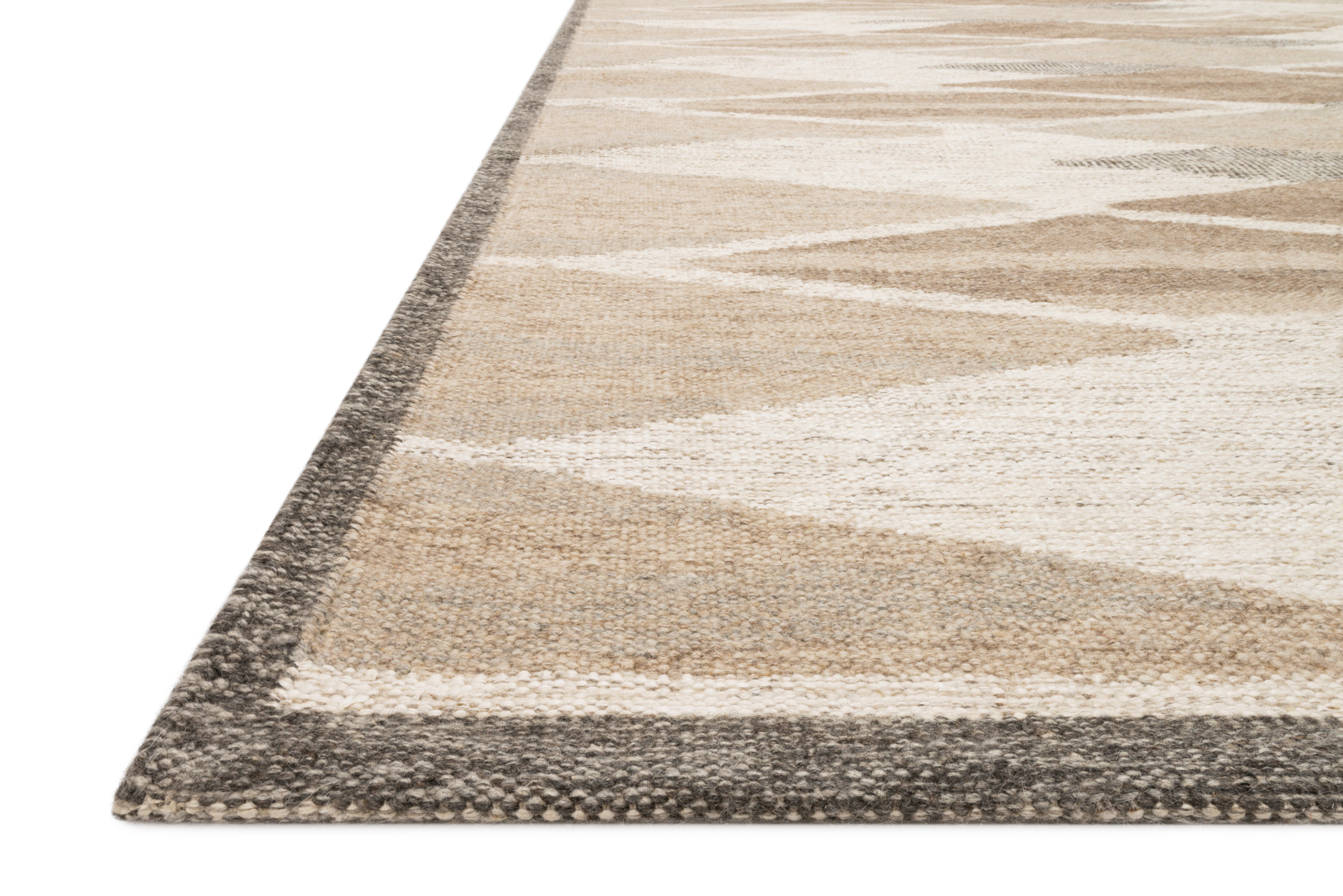 Loloi Evelina Taupe / Bark Rug RUGS - wool Loloi
