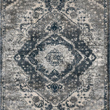 Magnolia Home By Joanna Gaines x Loloi Everly Silver / Grey Rug RUGS - synthetic Loloi