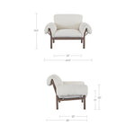 Cardero Lounge Chair FURNITURE - lounge chair Moe's Furniture