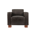 Gus* Modern Cabot Chair 3 - FURNITURE - chair Gus Saddle Black Leather