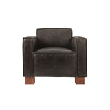 Gus* Modern Cabot Chair 3 - FURNITURE - chair Gus Saddle Black Leather