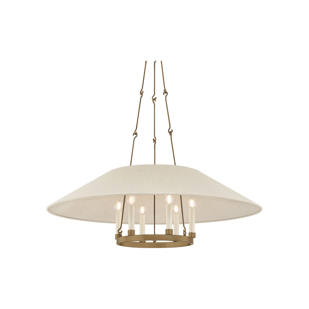 Archive Chandelier LIGHTING - Chandelier Hudson Valley Lighting Patina Brass