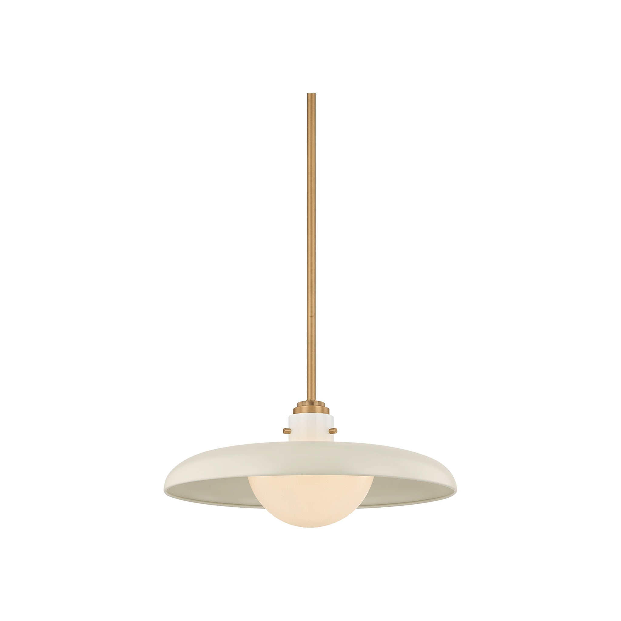 Gustavo Pendant, Patina Brass Small