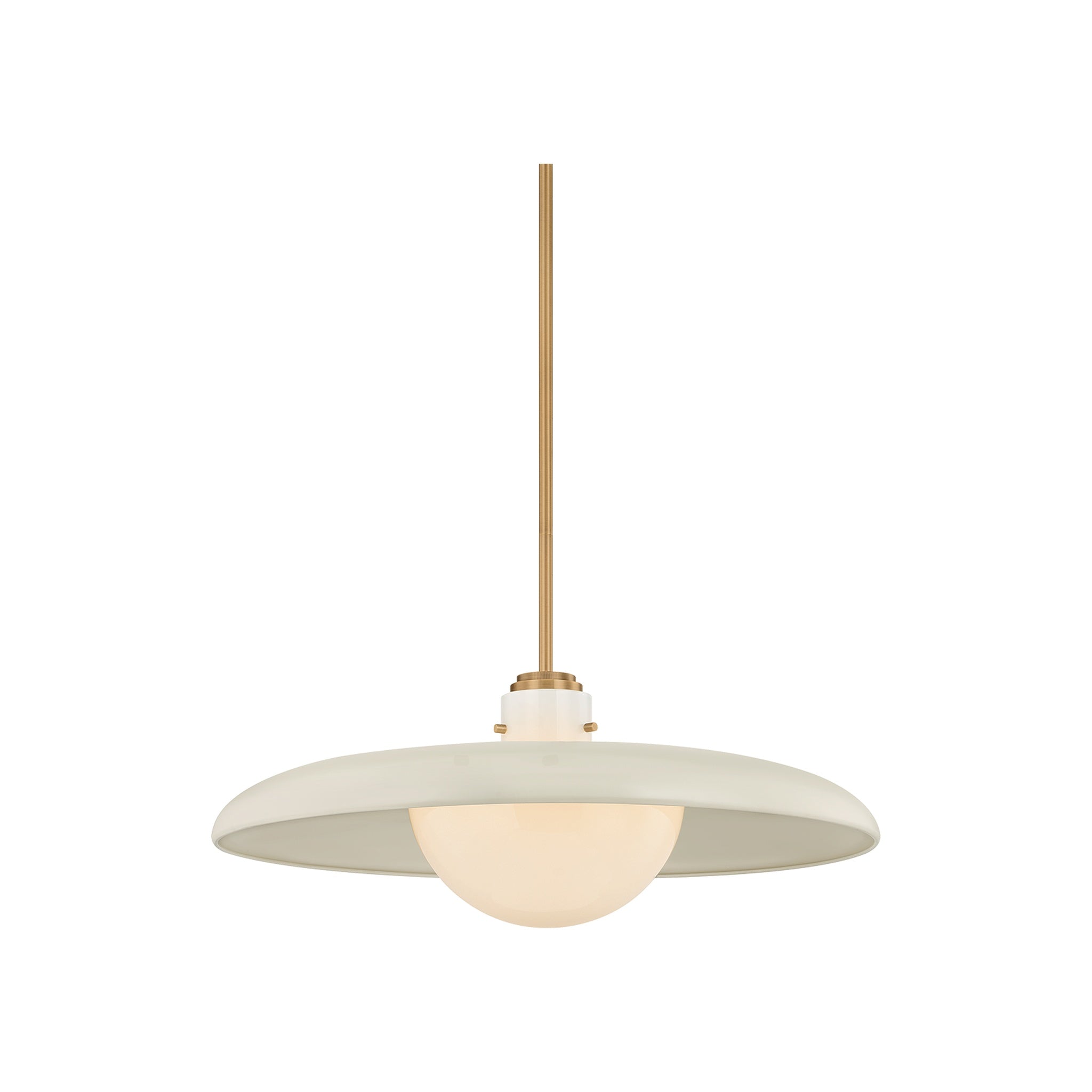 Gustavo Pendant, Patina Brass Large