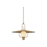 Cahill Lantern LIGHTING - lantern Hudson Valley Lighting Patina Brass Large