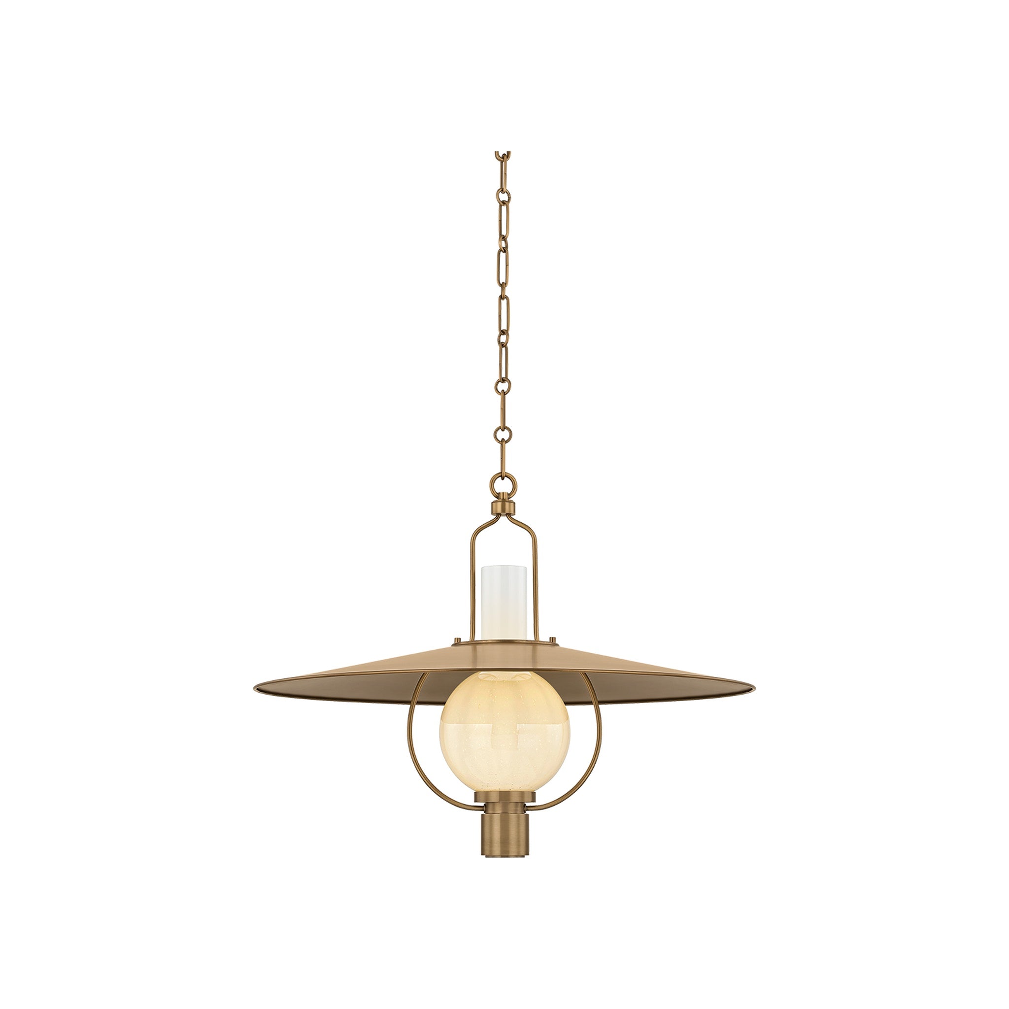 Cahill Lantern LIGHTING - lantern Hudson Valley Lighting Patina Brass Large