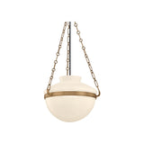 Paradigm Pendant LIGHTING - Pendant Hudson Valley Lighting Patina Brass 16"
