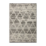 Loloi Fabian Charcoal / Ivory Square Rug No.1 RUGS - synthetic Loloi 7'10" x 7'10" Square