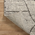 Loloi Fabian Grey / Charcoal 2-RUGS - patterned Loloi