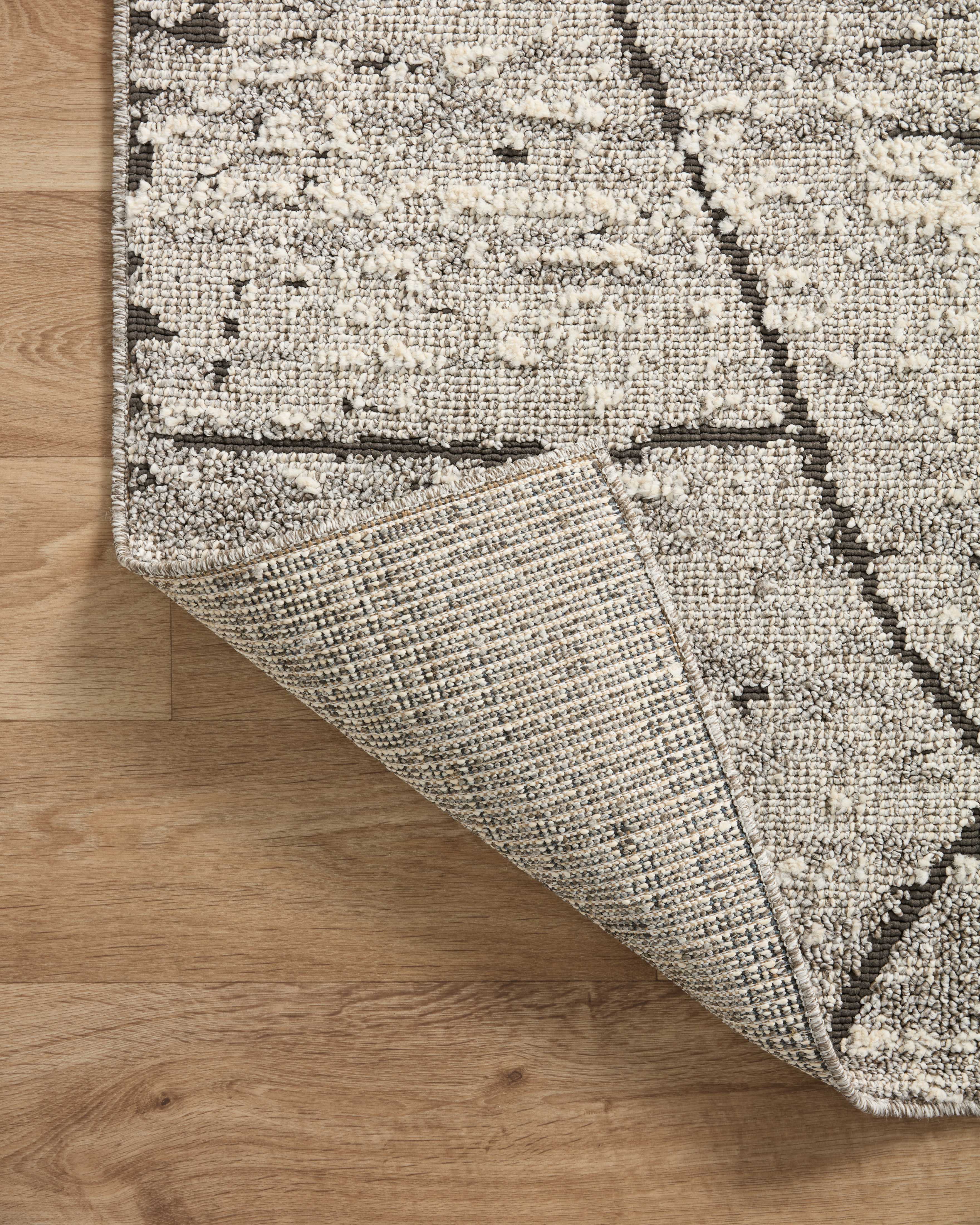 Loloi Fabian Grey / Charcoal 2-RUGS - patterned Loloi