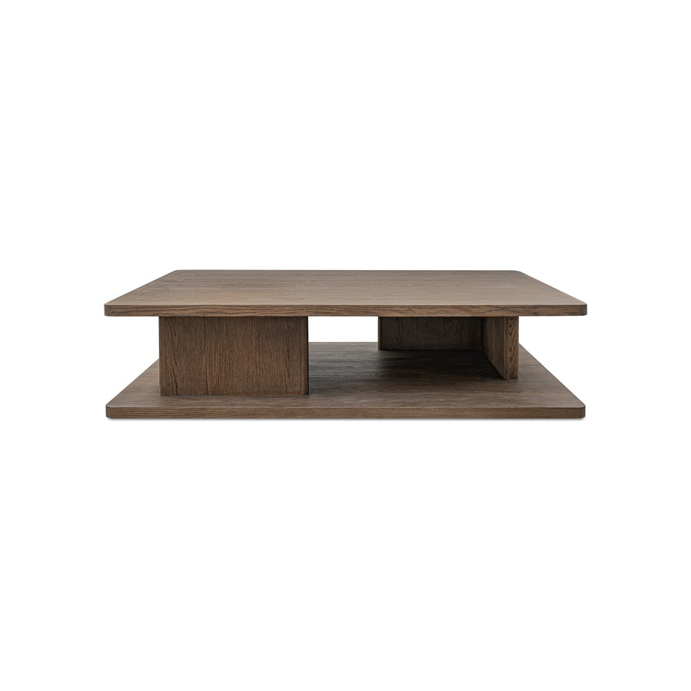 Cadman Large Coffee Table FURNITURE - coffee tables Moe's Furniture Dark Brown