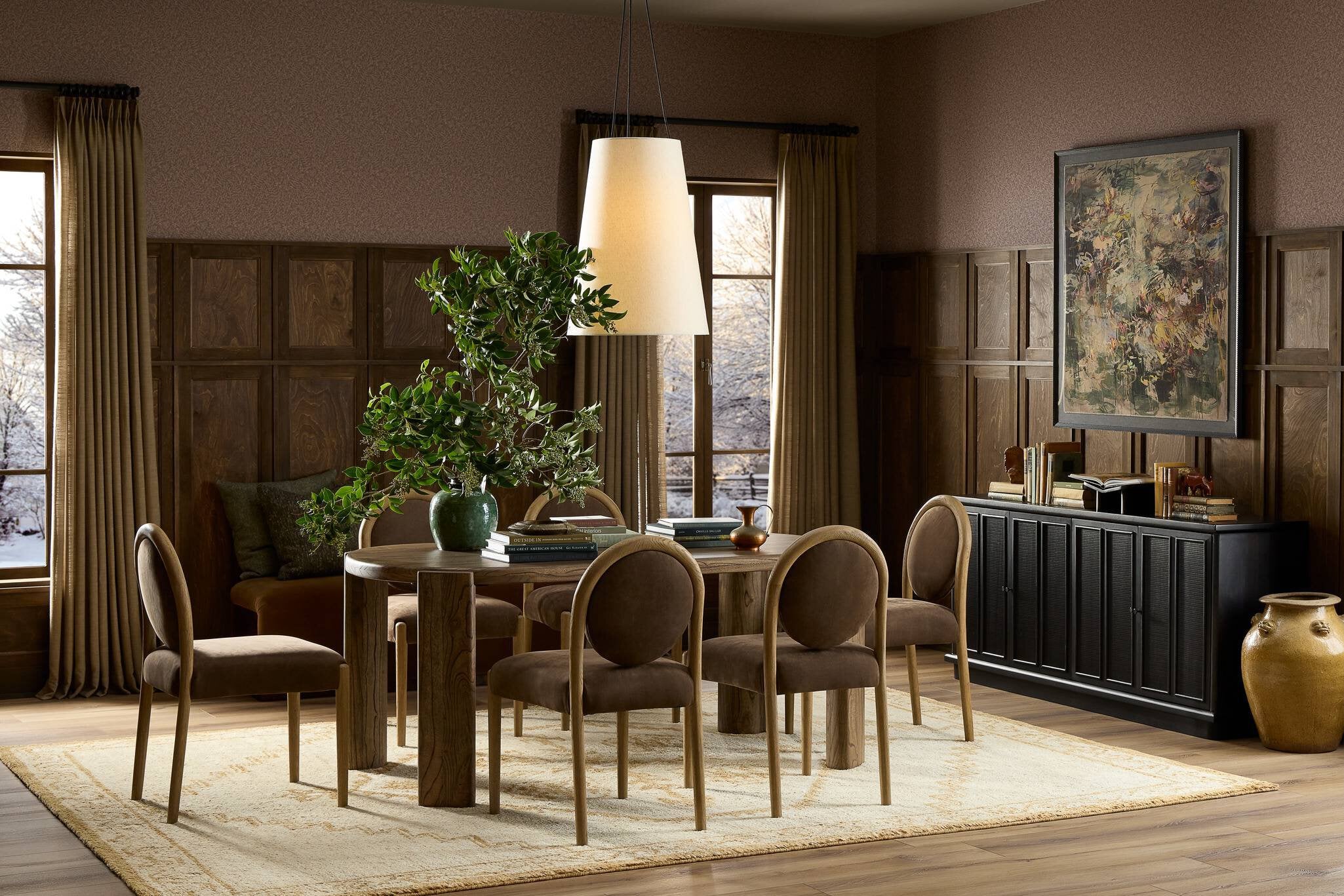 Dua Dining Table FURNITURE - dining table Four Hands