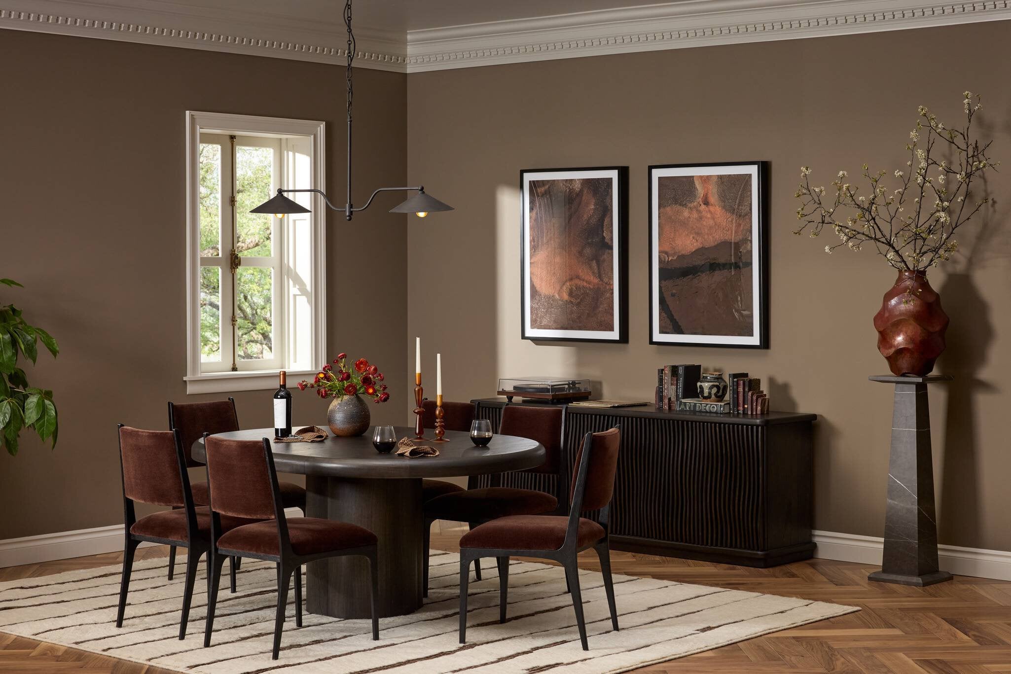 Valeene Dining Chair FURNITURE - dining chairs Four Hands