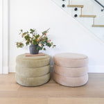 Fisher Ottoman - Latte - Rug & Weave