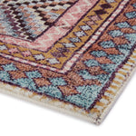 Loloi Fiona Coral / Blue Rug RUGS - synthetic Loloi