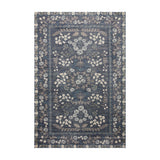 Rifle Paper Co. x Loloi Fiore Navy Grey Rug RUGS - synthetic Loloi 18" x 18"