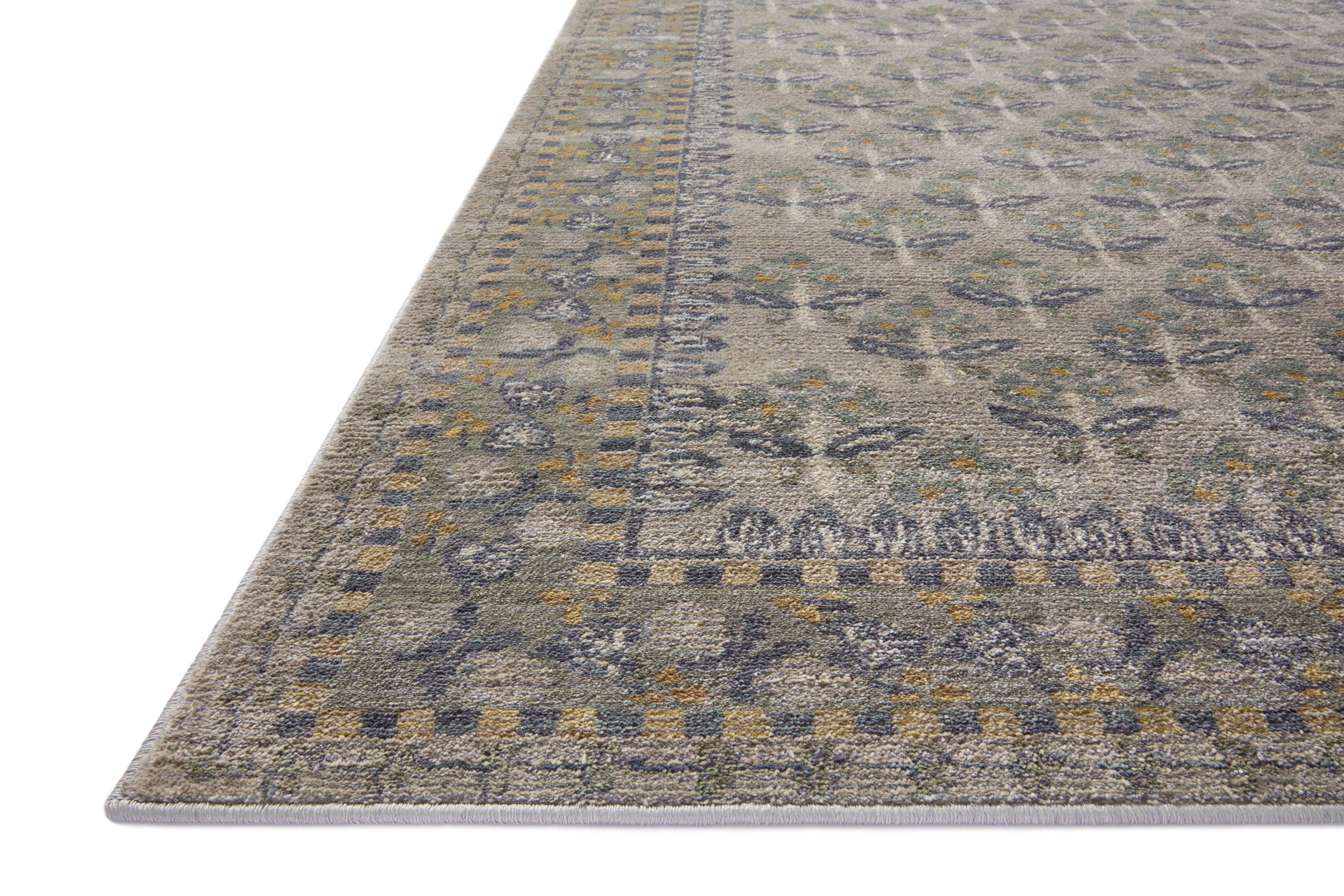 Rifle Paper Co. x Loloi Fiore Grey Rug