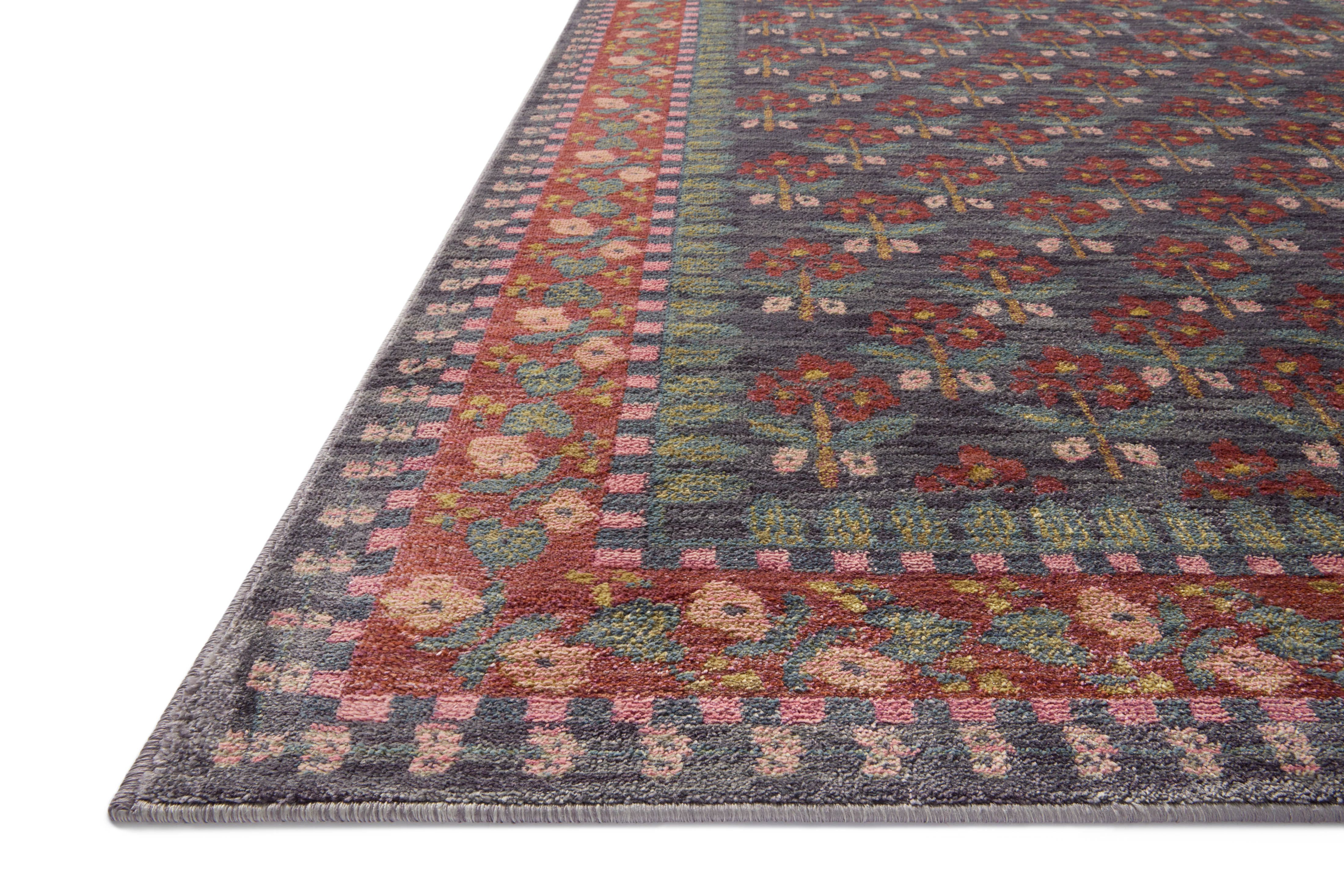 Rifle Paper Co. x Loloi Fiore Navy Rug No.1