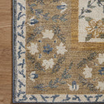 Rifle Paper Co. x Loloi Fiore Gold Rug RUGS - synthetic Loloi