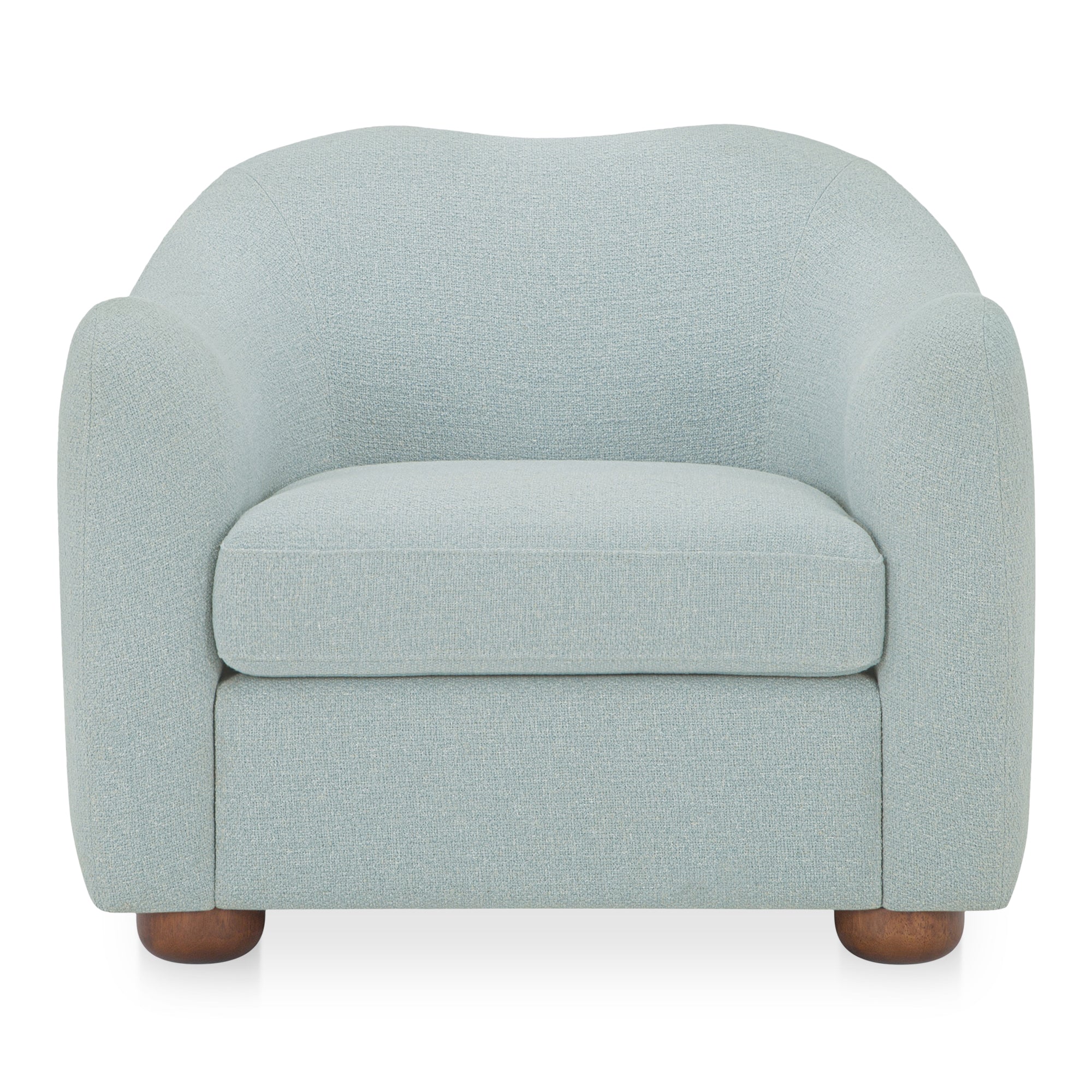 Bria Accent Chair FURNITURE - lounge chair Moe's Furniture Blue